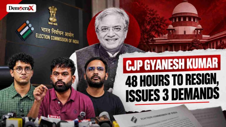 CJP Gyanesh Kumar Election Commission SIR controversy and protest