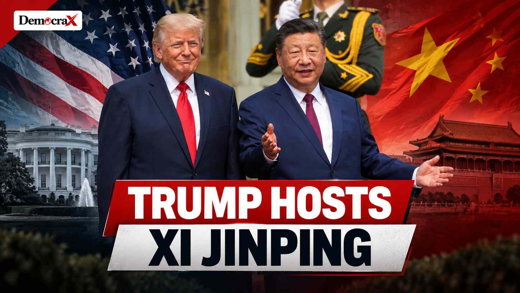 Donald Trump hosts Xi Jinping at the White House for US China summit