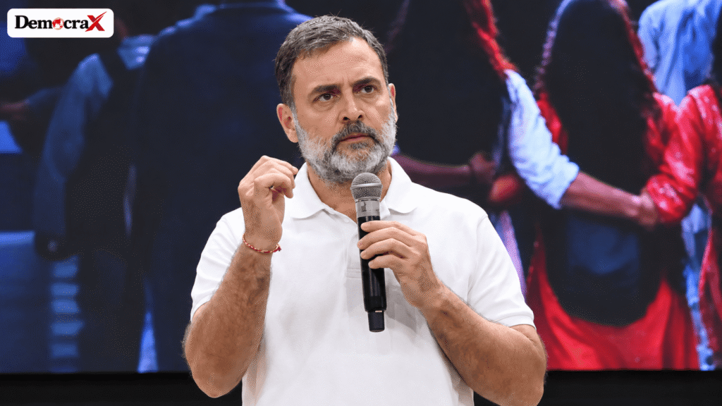 Rahul Gandhi Backs CJP Protest: Calls Jailing Youth for Waving Tricolour an Act of Cowardice